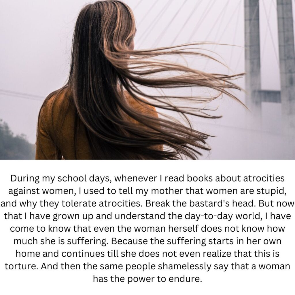 a girl with his backside her hair is flowing standing on a bridge and looking at sea water this image with positive lines