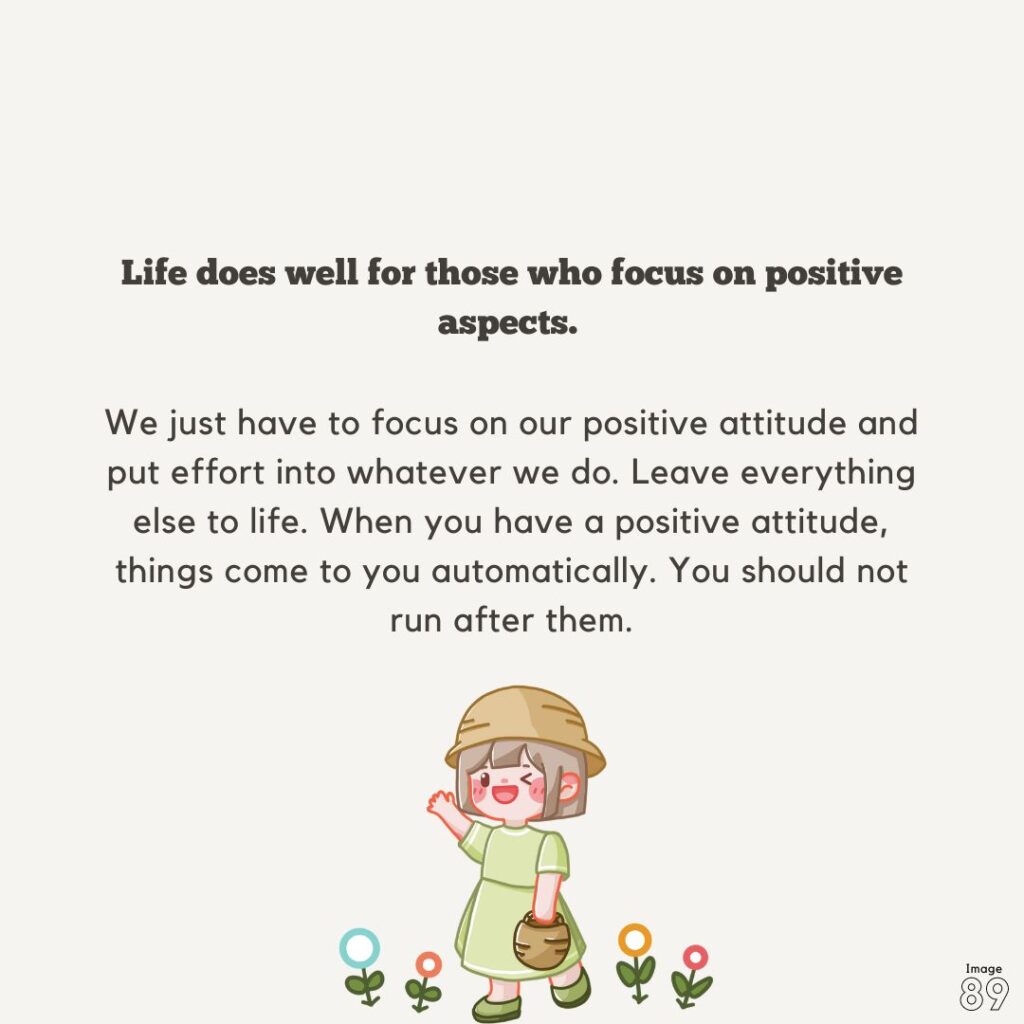 FOR GIRLS light colour background positive lines on life and banner card about positive life