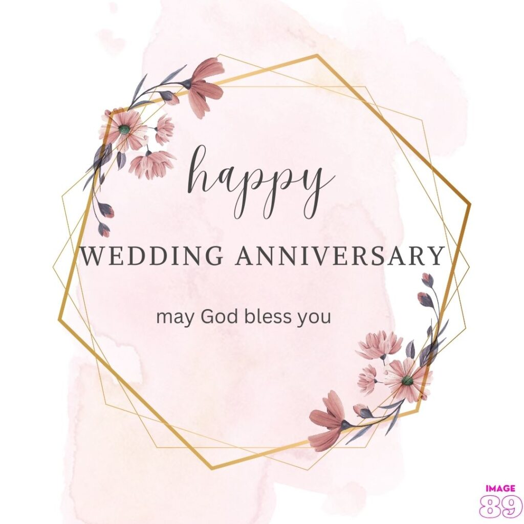 beautiful card for happy wedding anniversary for lovely couples purple background for BTS lovers