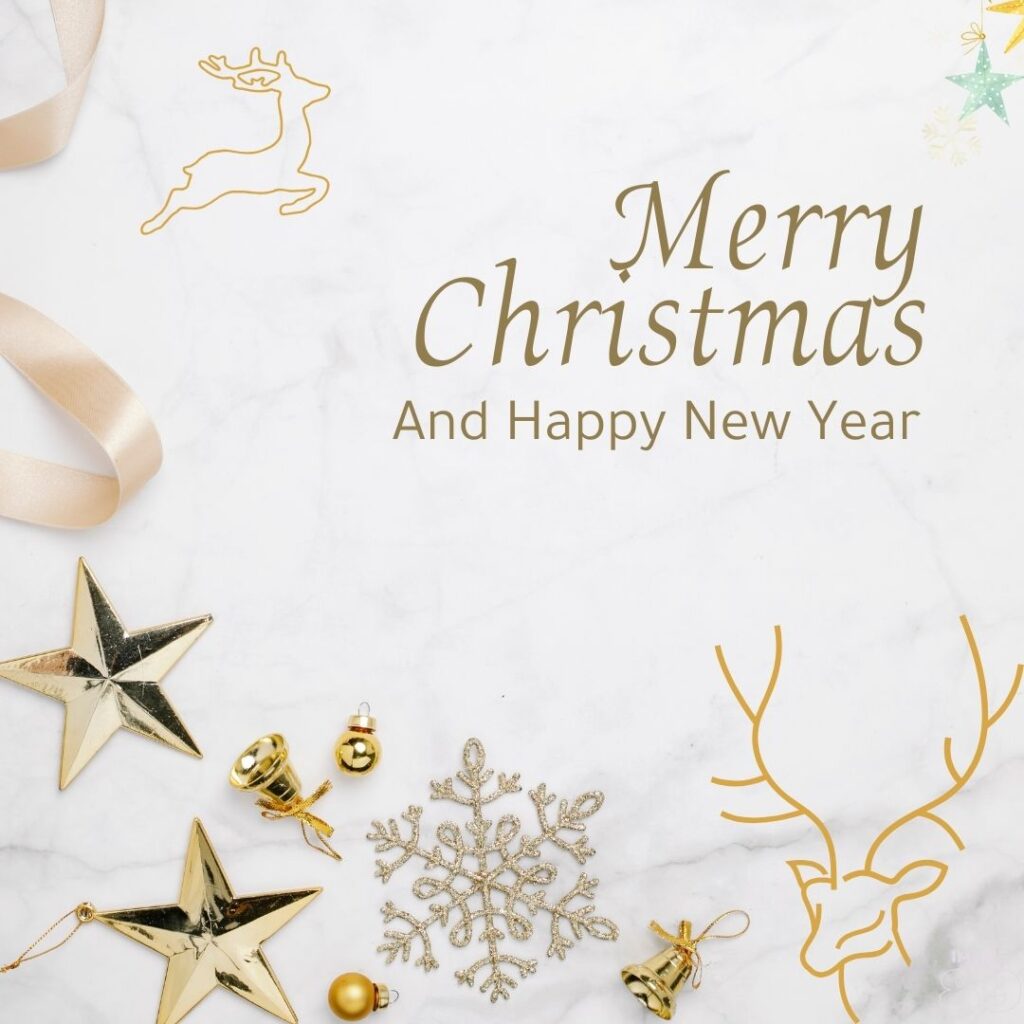 FULL WHITE BACKGROUND WITH WARM WISHES MERRY CHRISTMAS