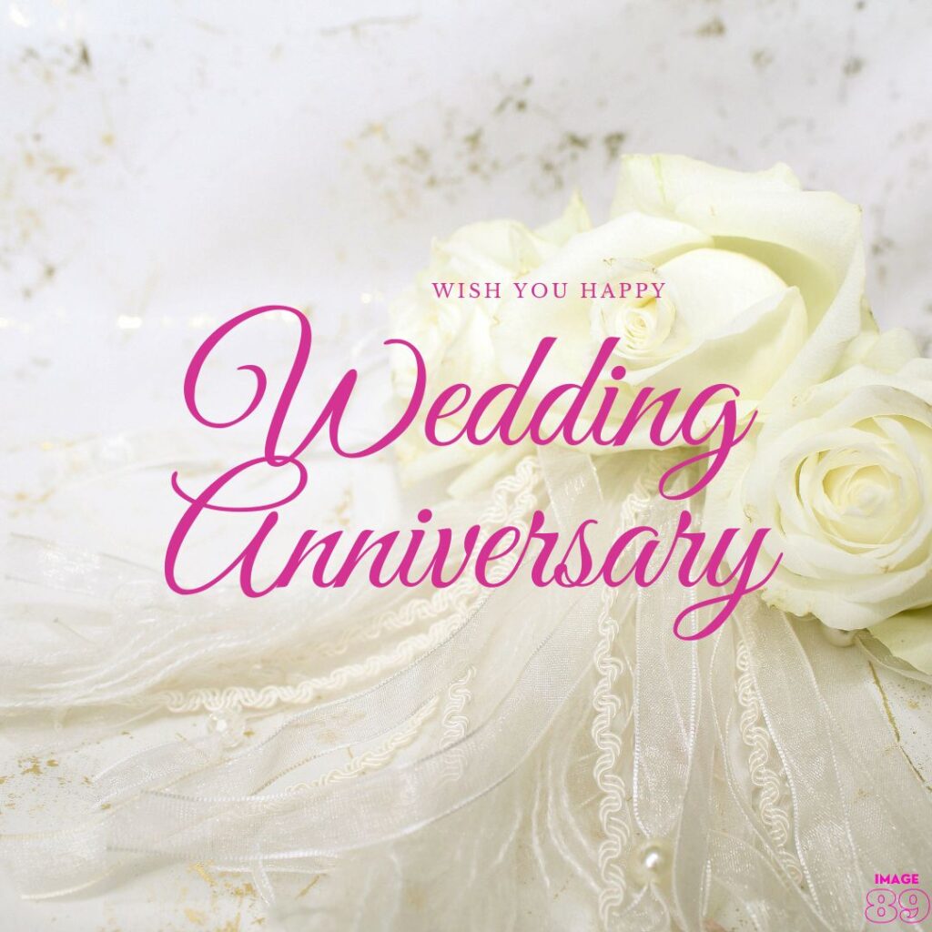 wish you happy wedding anniversary image for lovely wed couples